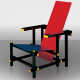 Red and Blue - Gerrit Rietveld